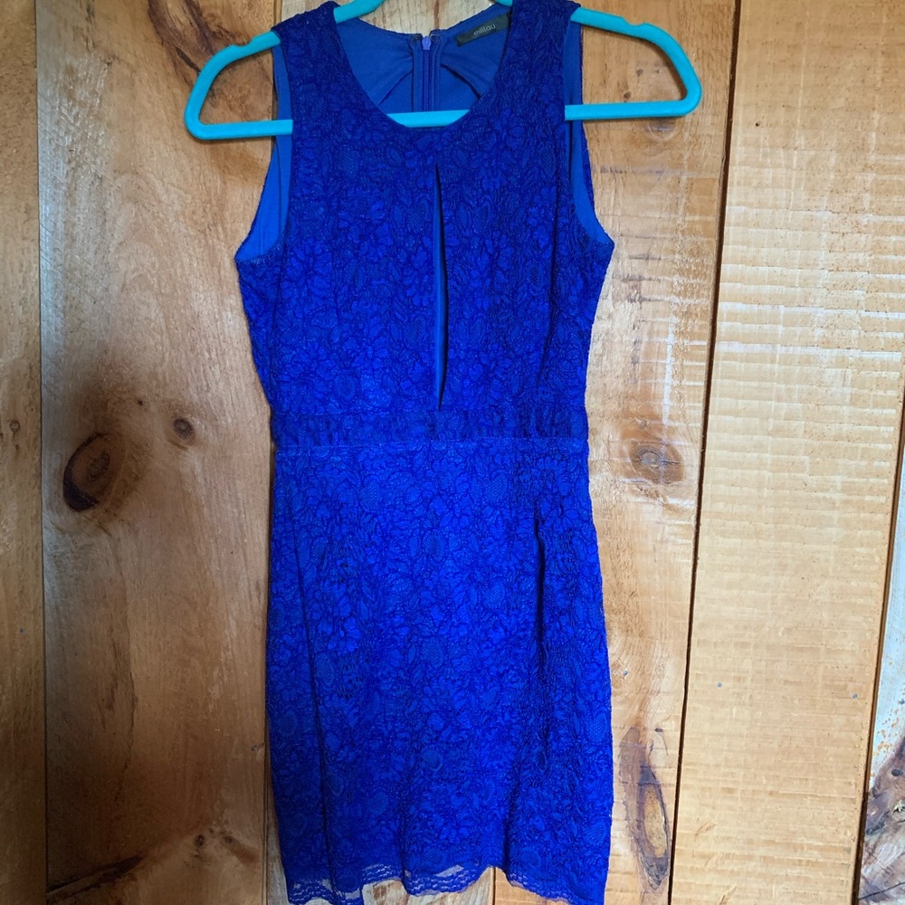 Millau by LF royal blue dress